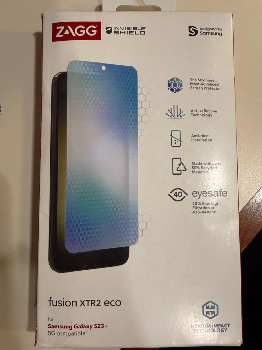 Zagg screen protector